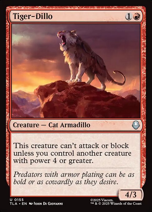 Tiger-Dillo (Uncommon)