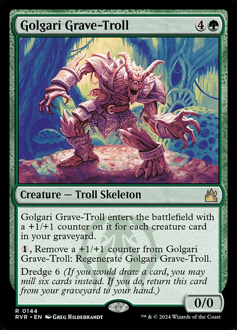 Golgari Grave-Troll (Rare)