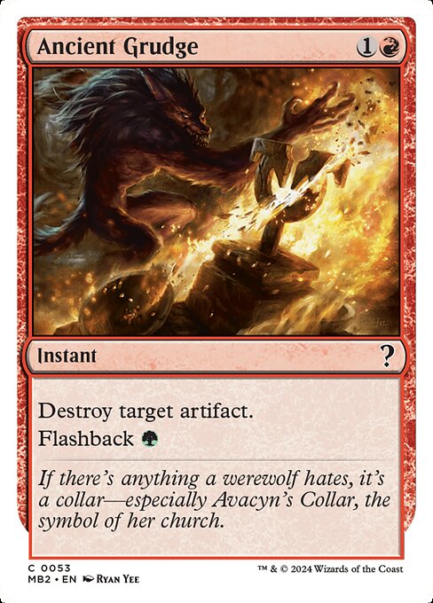 Ancient Grudge (Common)
