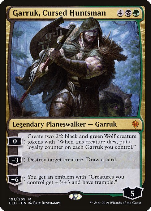 Garruk, Cursed Huntsman (Mythic)
