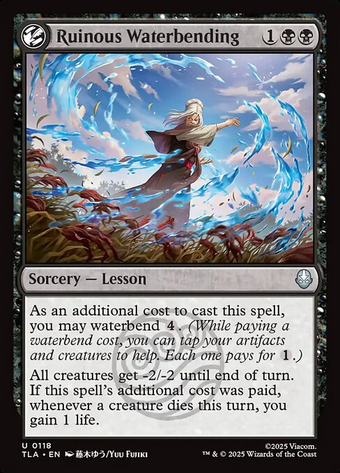 Ruinous Waterbending (Uncommon)