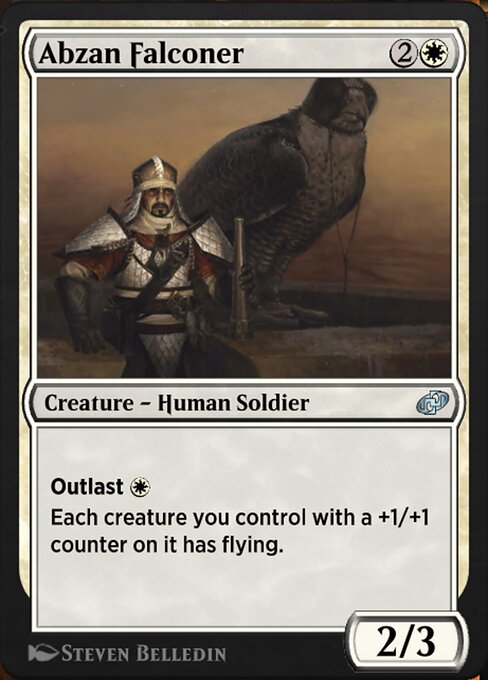 Abzan Falconer #34 – Jumpstart: Historic Horizons Abzan Falconer from Jumpstart: Historic Horizons (Uncommon)