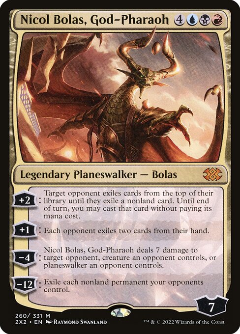 Nicol Bolas, God-Pharaoh (Mythic)
