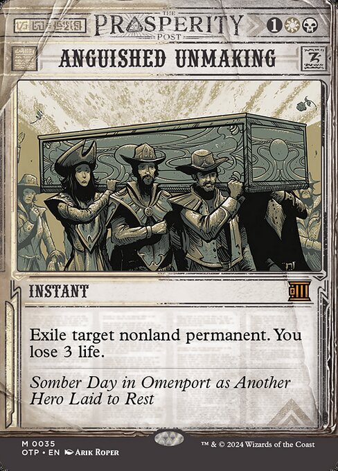 Anguished Unmaking (Mythic)