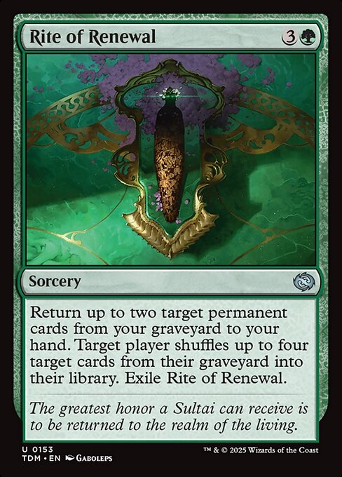 Rite of Renewal (Uncommon)