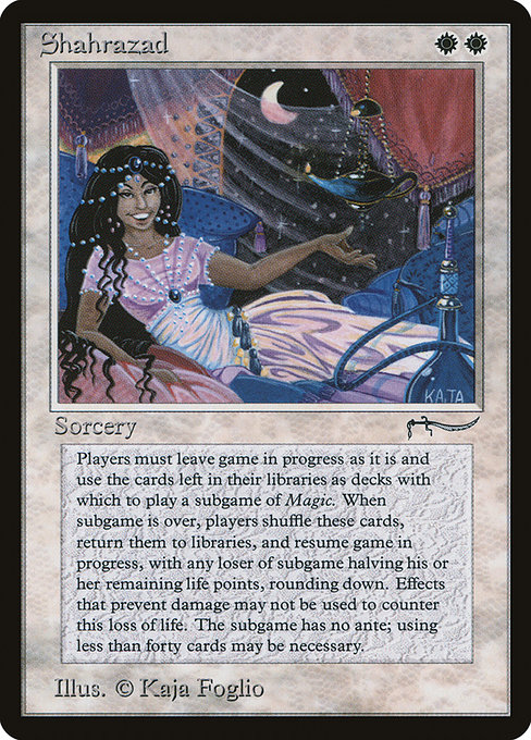 Shahrazad from Arabian Nights (Rare)