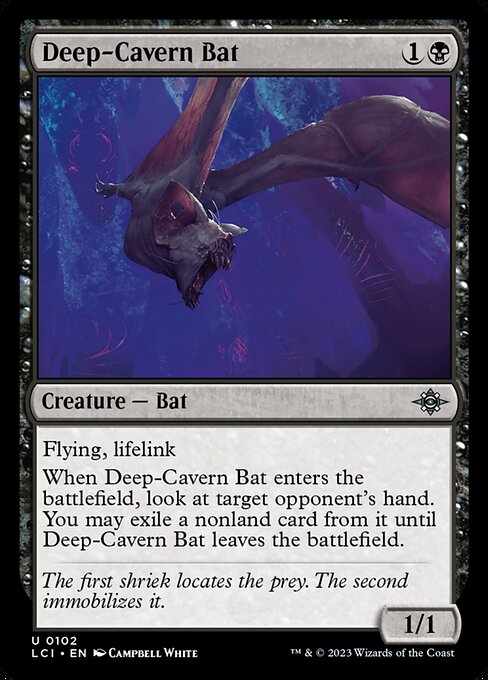 Deep-Cavern Bat (Uncommon)