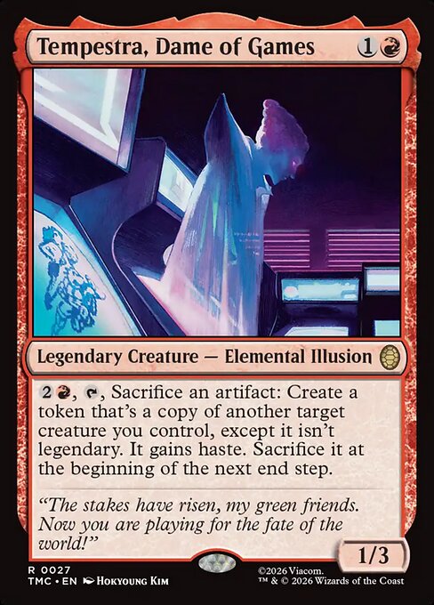 Tempestra, Dame of Games (Rare)
