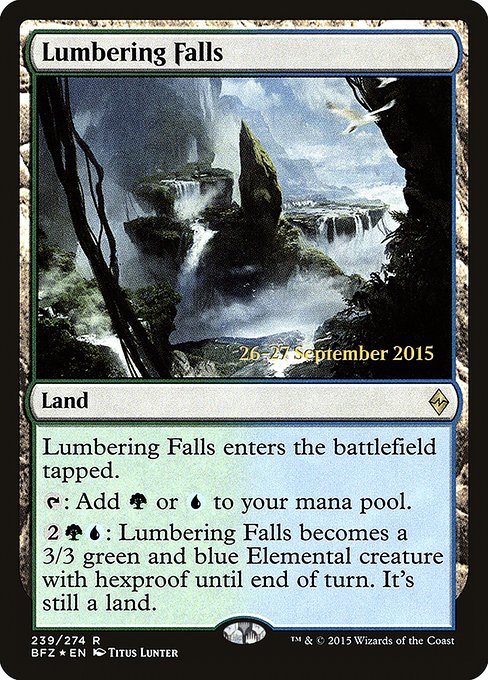 Lumbering Falls (Rare)
