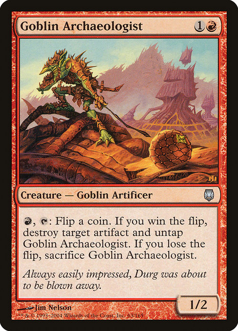 Goblin Archaeologist (Uncommon)