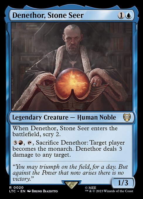 Denethor, Stone Seer (Rare)