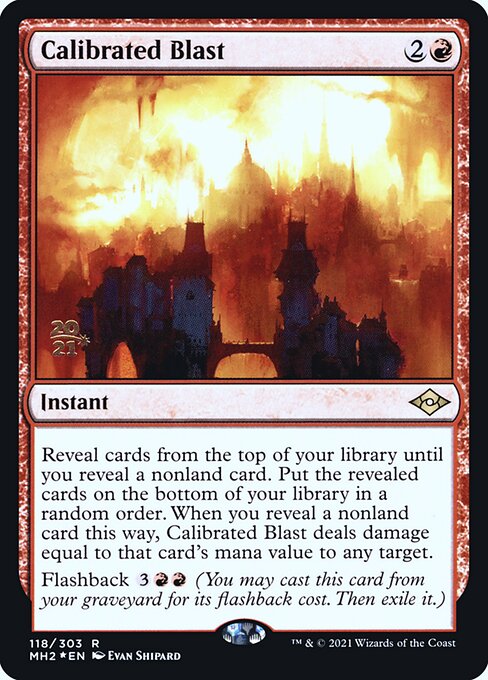 Calibrated Blast (Rare)