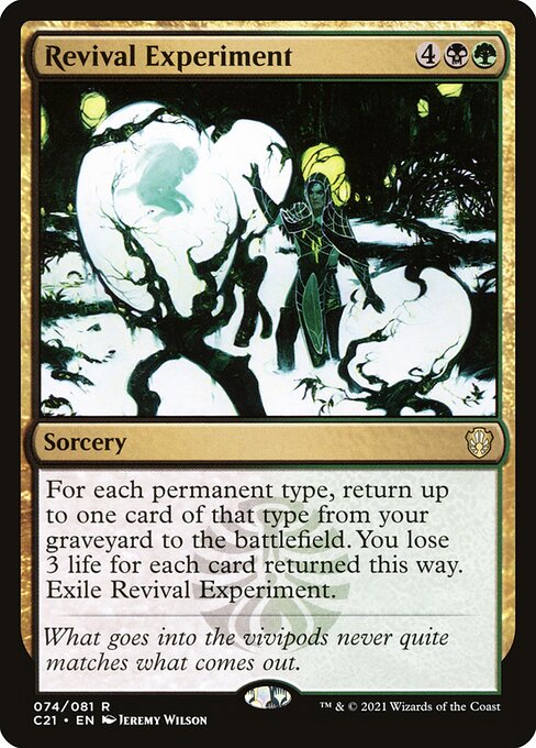 Revival Experiment (Rare)