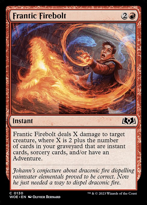 Frantic Firebolt (Common)