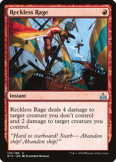 Reckless Rage (Uncommon)
