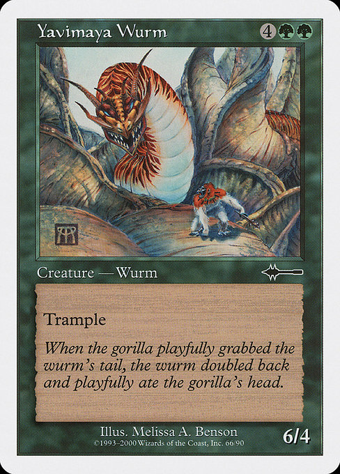 Yavimaya Wurm (Common)