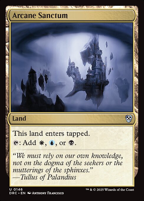 Arcane Sanctum (Uncommon)