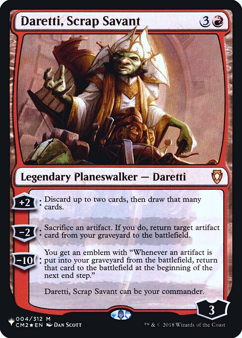 Daretti, Scrap Savant (Mythic)