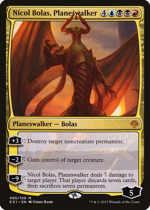 Nicol Bolas, Planeswalker (Mythic)