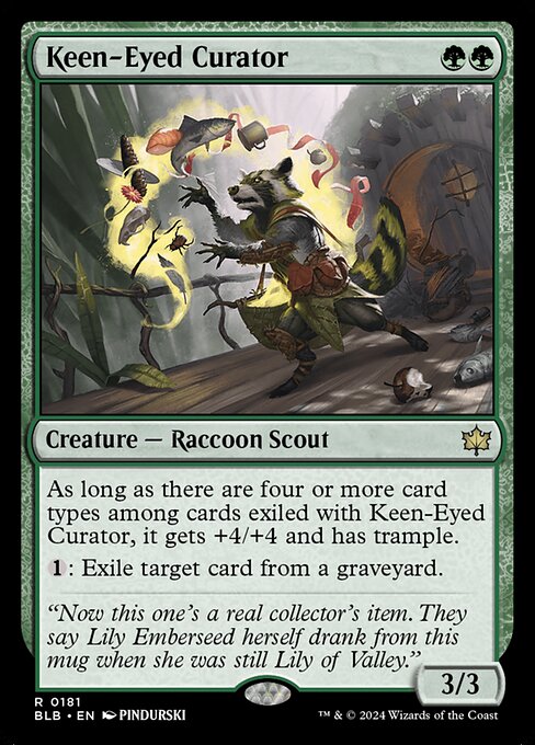 Keen-Eyed Curator (Rare)
