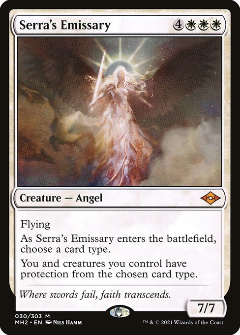 Serra's Emissary (Mythic)