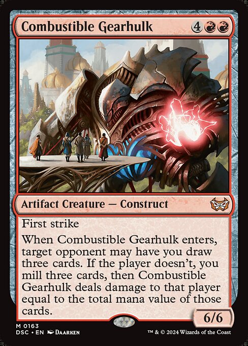 Combustible Gearhulk (Mythic)
