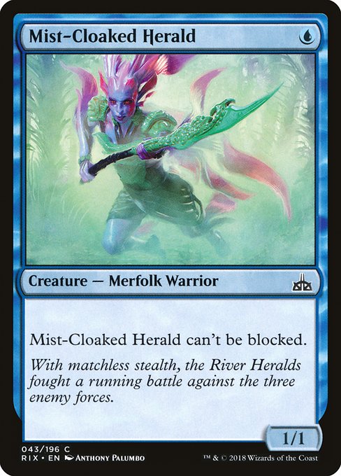 Mist-Cloaked Herald (Common)