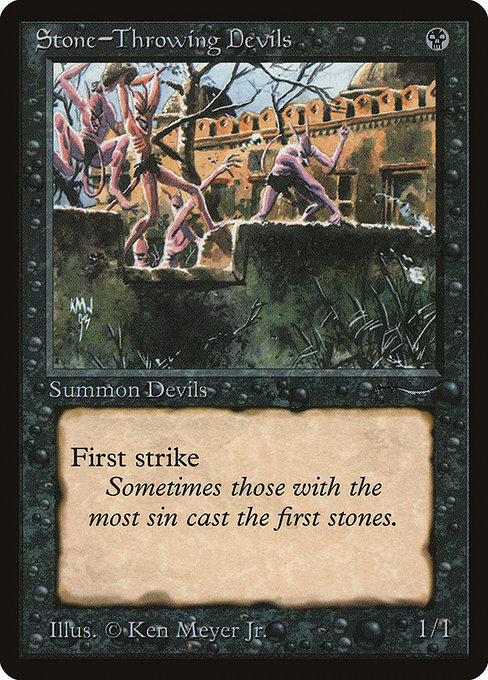 Stone-Throwing Devils (Common)