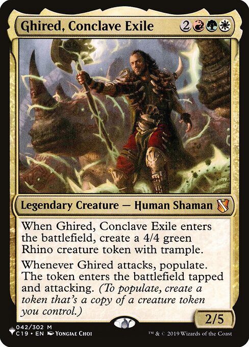 Ghired, Conclave Exile (Mythic)