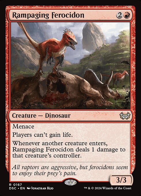 Rampaging Ferocidon (Rare)