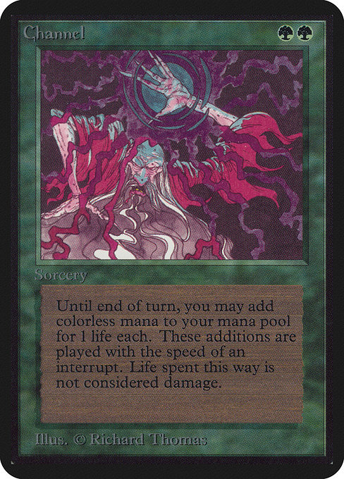 Channel from Limited Edition Alpha (Uncommon)