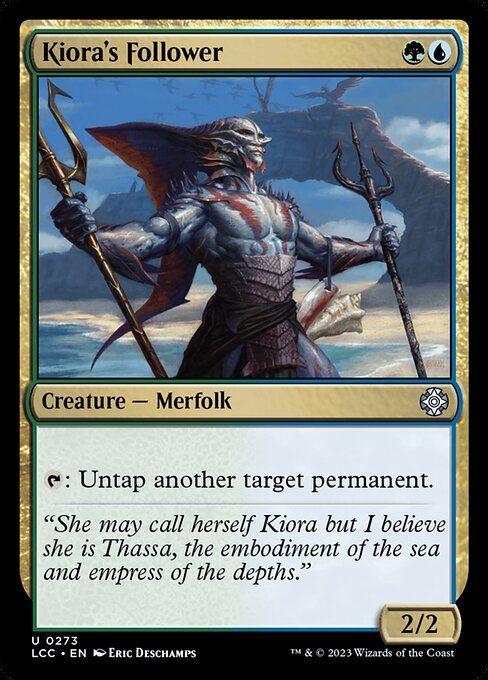 Kiora's Follower (Uncommon)