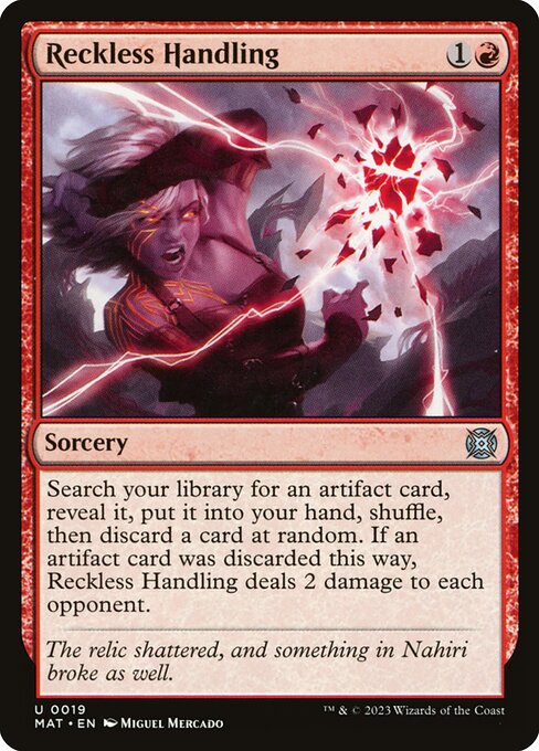 Reckless Handling (Uncommon)