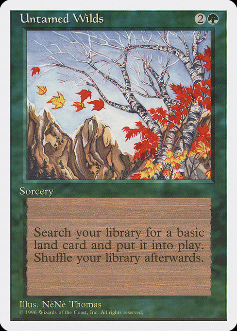 Untamed Wilds (Uncommon)