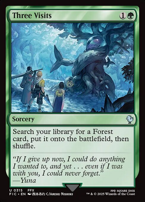 Three Visits (Uncommon)