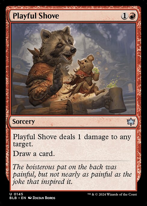 Playful Shove (Uncommon)