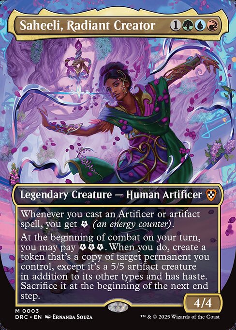 Saheeli, Radiant Creator (Mythic)