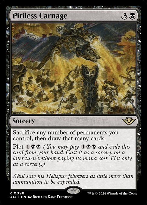 Pitiless Carnage (Rare)