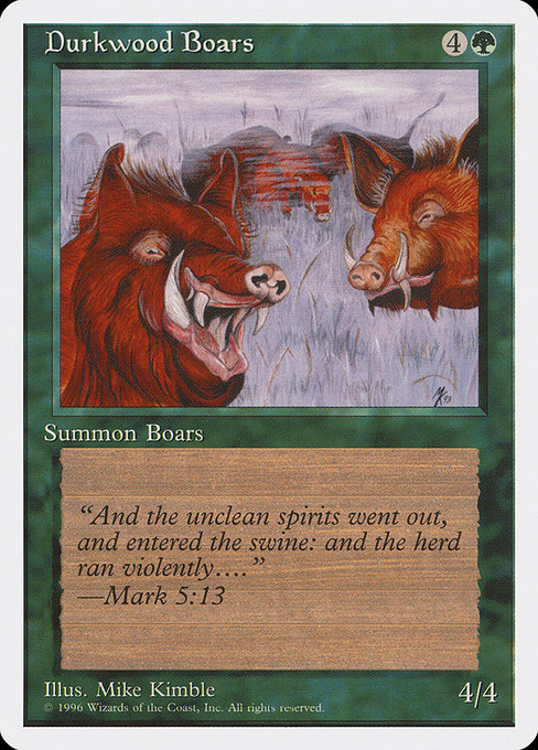 Durkwood Boars (Common)