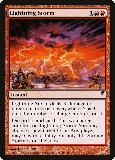 Lightning Storm (Uncommon)