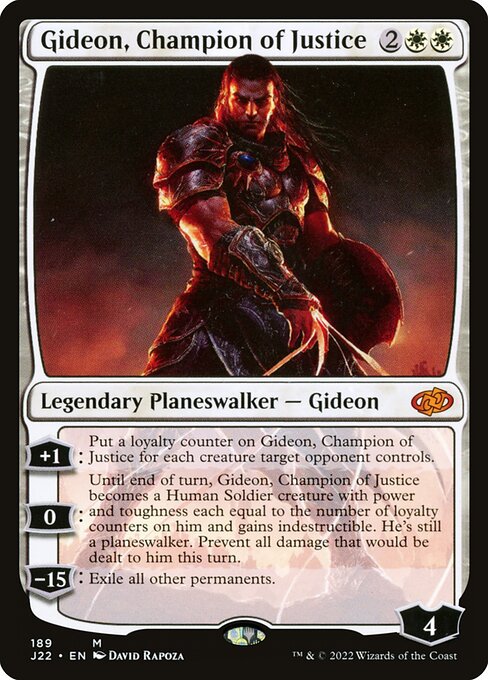Gideon, Champion of Justice (Mythic)