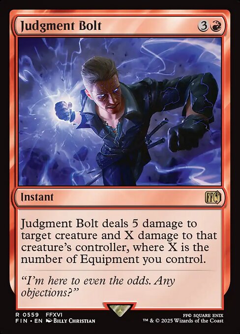 Judgment Bolt (Rare)