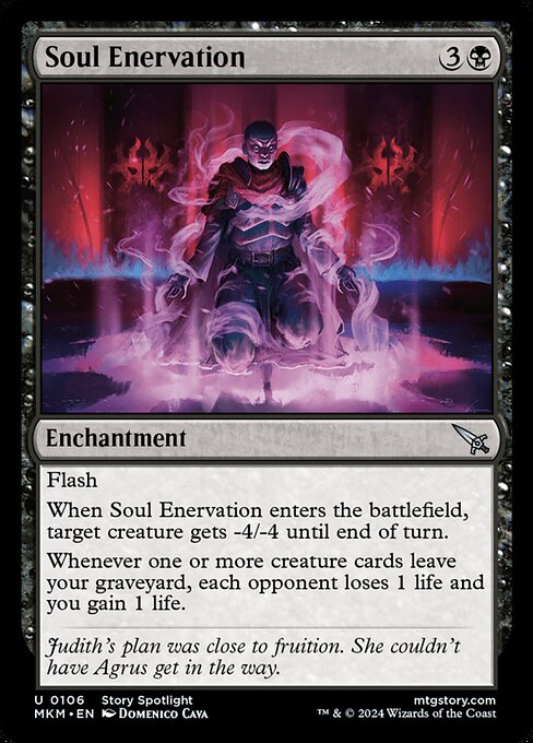 Soul Enervation (Uncommon)