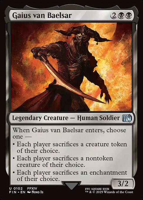 Gaius van Baelsar (Uncommon)