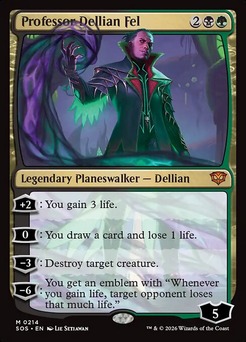 Professor Dellian Fel (Mythic)
