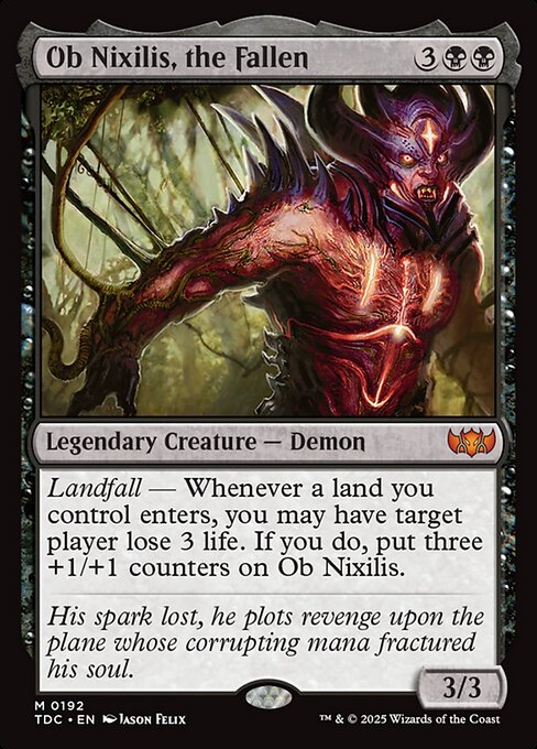 Ob Nixilis, the Fallen (Mythic)