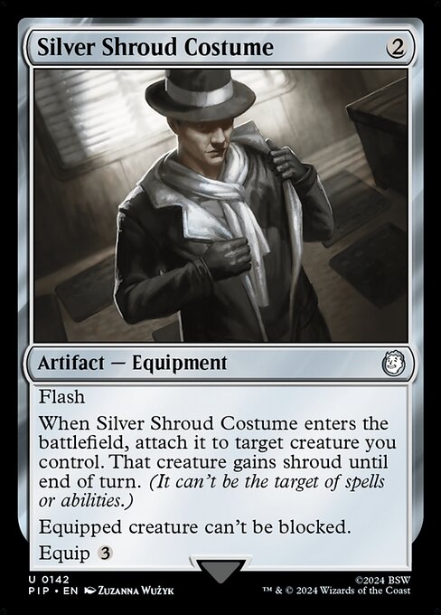 Silver Shroud Costume (Uncommon)