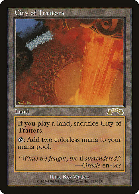 City of Traitors (Rare)
