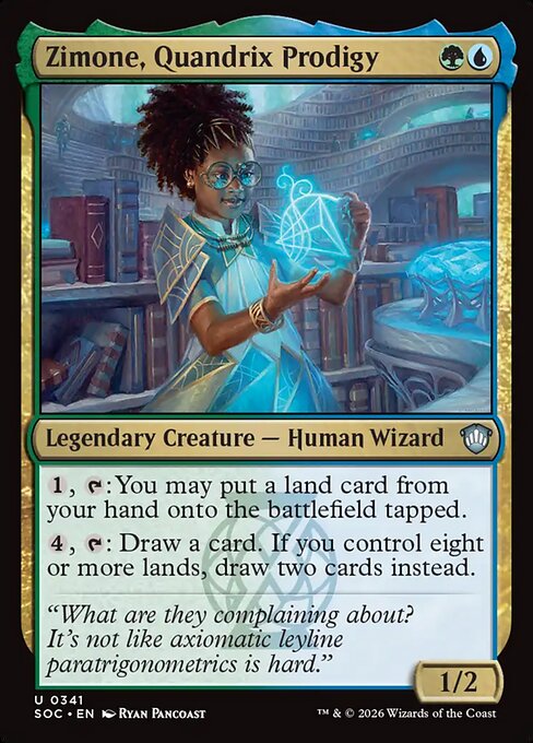 Zimone, Quandrix Prodigy (Uncommon)