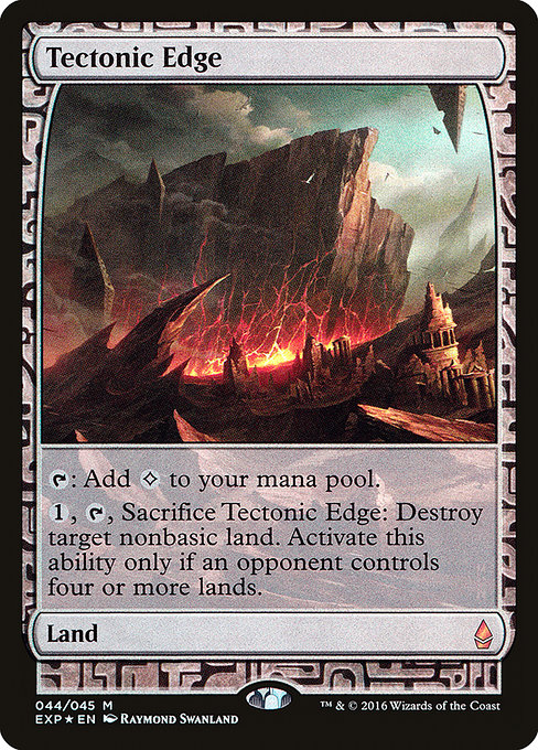 Tectonic Edge (Mythic)